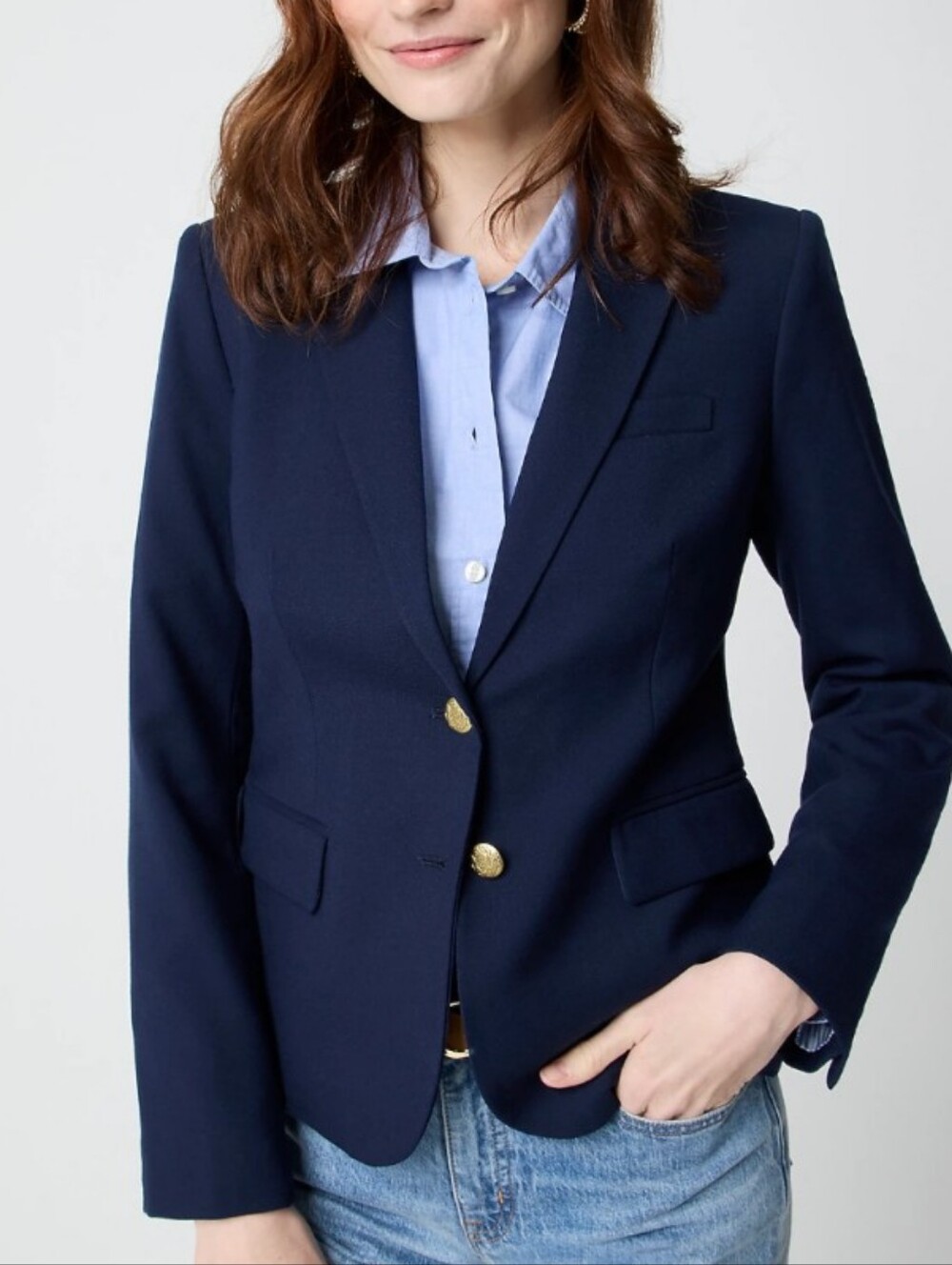 J. Crew Original Schoolboy Blazer Wool Blend